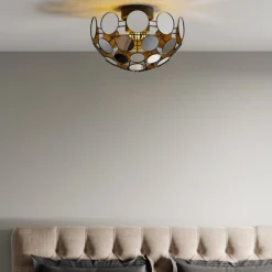 Kjøkkenbelysning Tak|Taklamper / Takplafonder>By Rydens Vanita plafond 50 cm - /Speil Svart