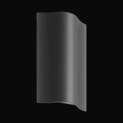 Utelamper Med Opp/Ned Lys>Norlux Vega vegglampe opp/ned utendørs 2x6W IP54 - Mørk Grå