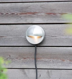 Garden 24 System>Marksløjd Vegglampe 0,8W aluminium - Garden 24 - Grå