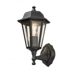 Utelamper - Klassiske Vegglamper>Konstsmide Vegglykt E27 - Svart