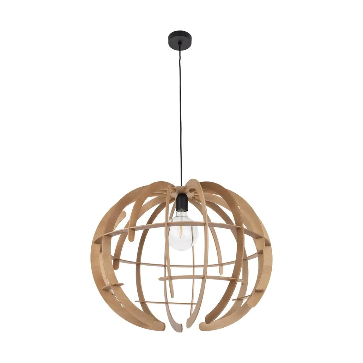 Kjøkkenbelysning Tak|Takpendler>TK Lighting Venus wood takpendel 63 cm Natur