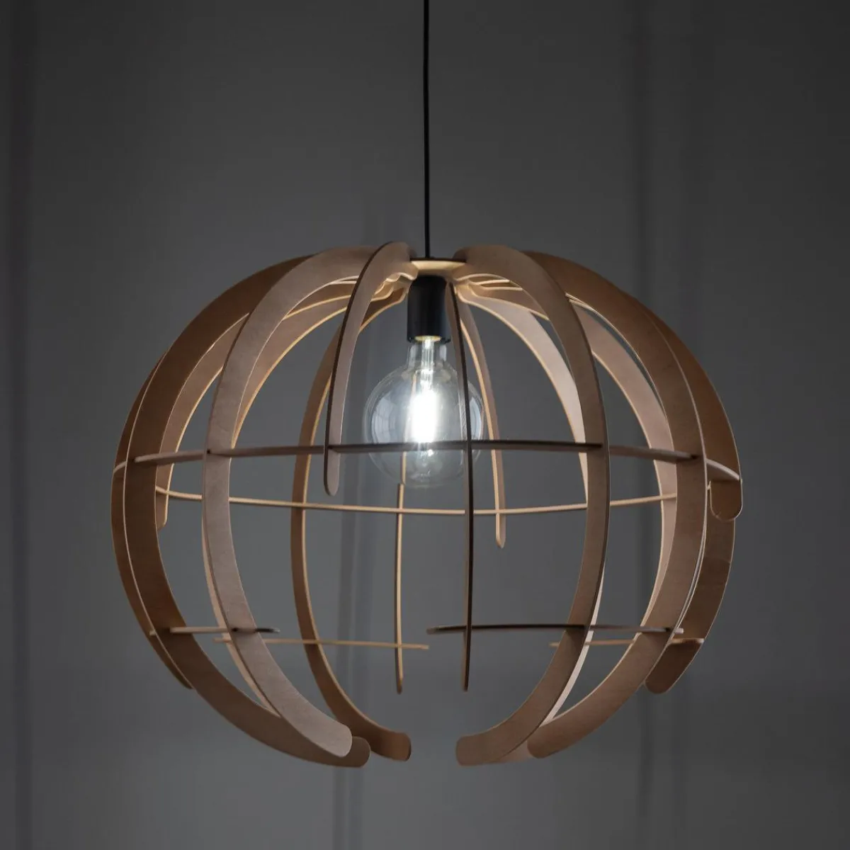 Kjøkkenbelysning Tak|Takpendler>TK Lighting Venus wood takpendel 63 cm Natur