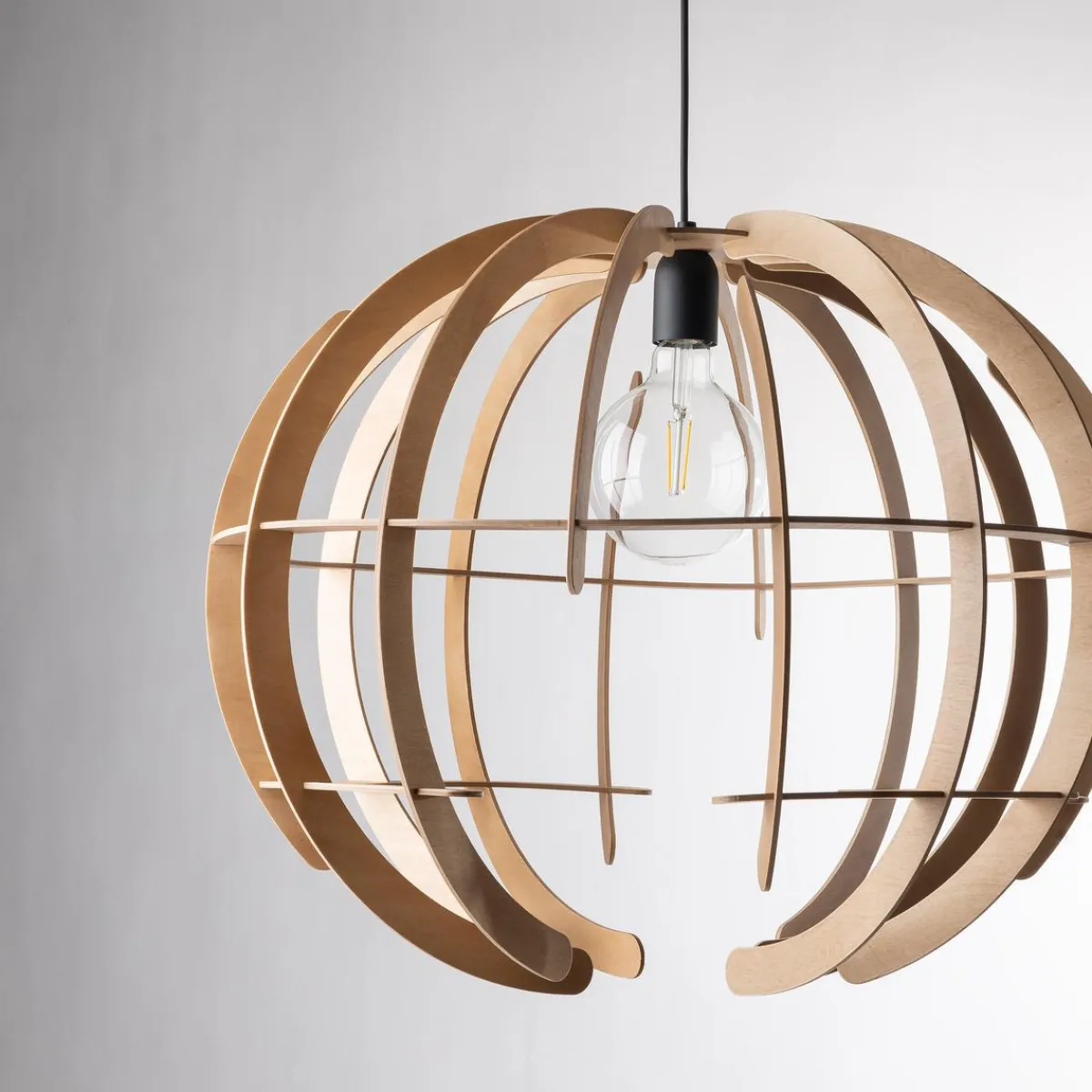 Kjøkkenbelysning Tak|Takpendler>TK Lighting Venus wood takpendel 63 cm Natur