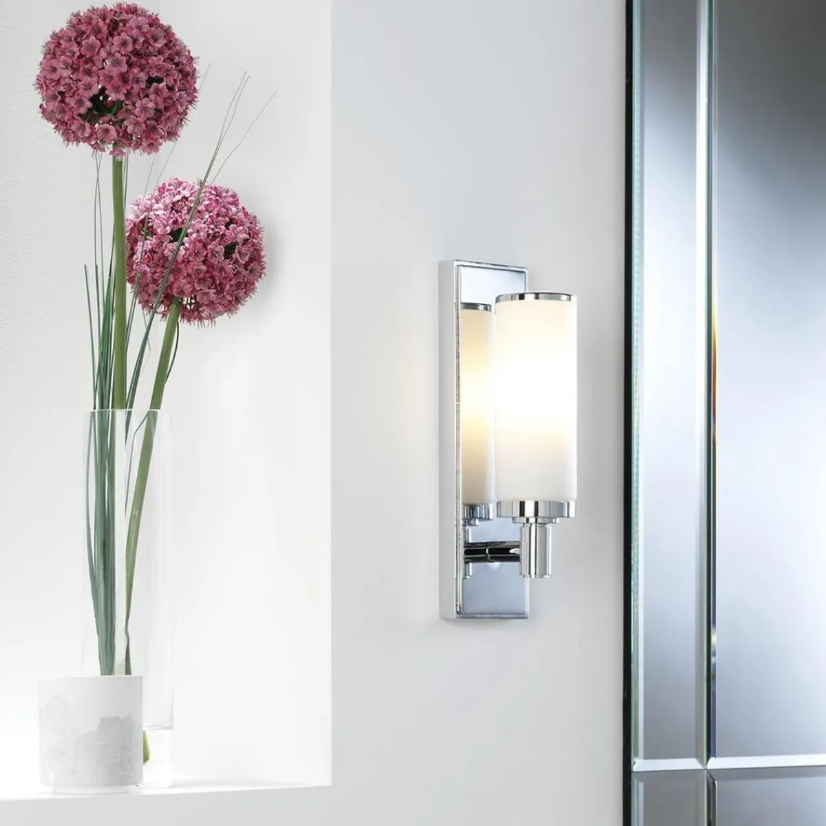 Baderomsbelysning Vegg>Astro Lighting Verona vegglampe baderom IP44 Polert krom