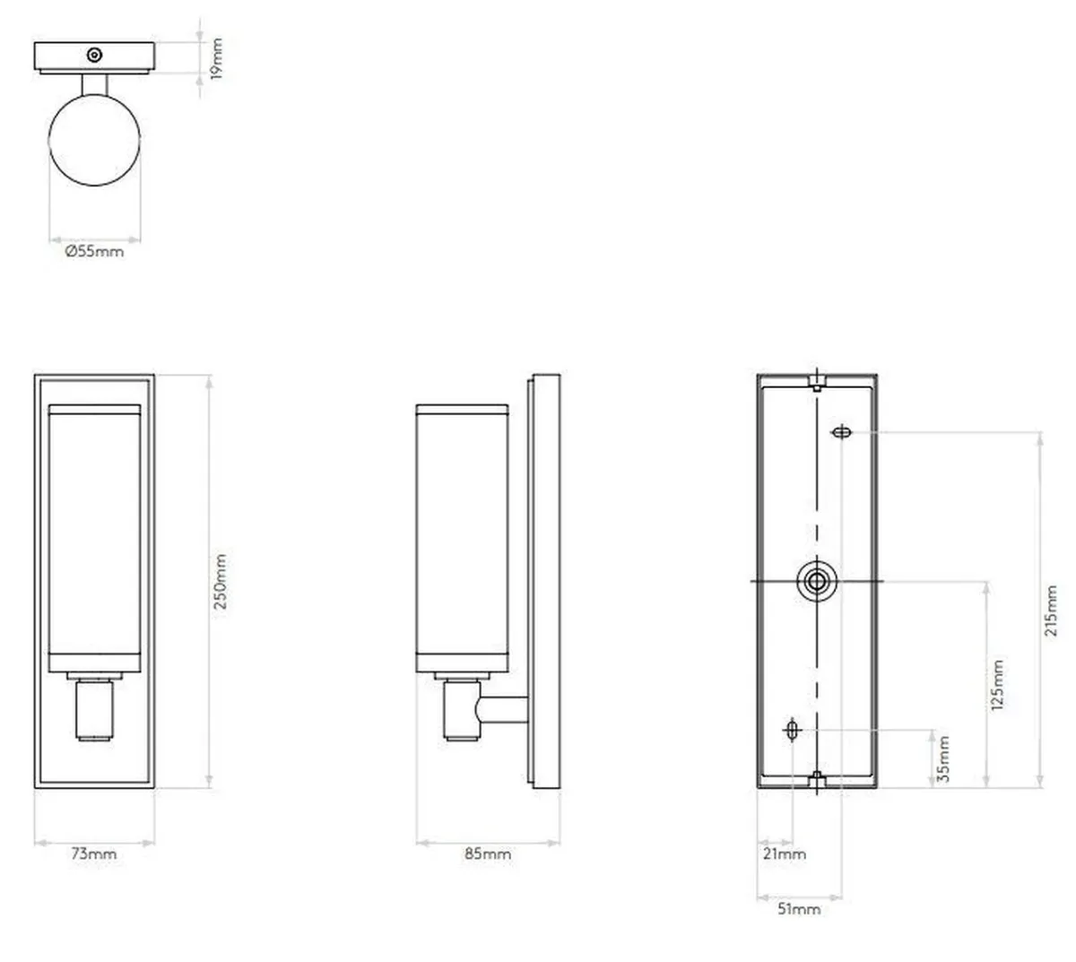 Baderomsbelysning Vegg>Astro Lighting Verona vegglampe baderom IP44 Polert krom