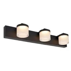 Baderomsbelysning Vegg>Ms - belysning Vilmer vegglampe for baderom 3 x 5W 3000 Kelvin IP21 - Dimbar