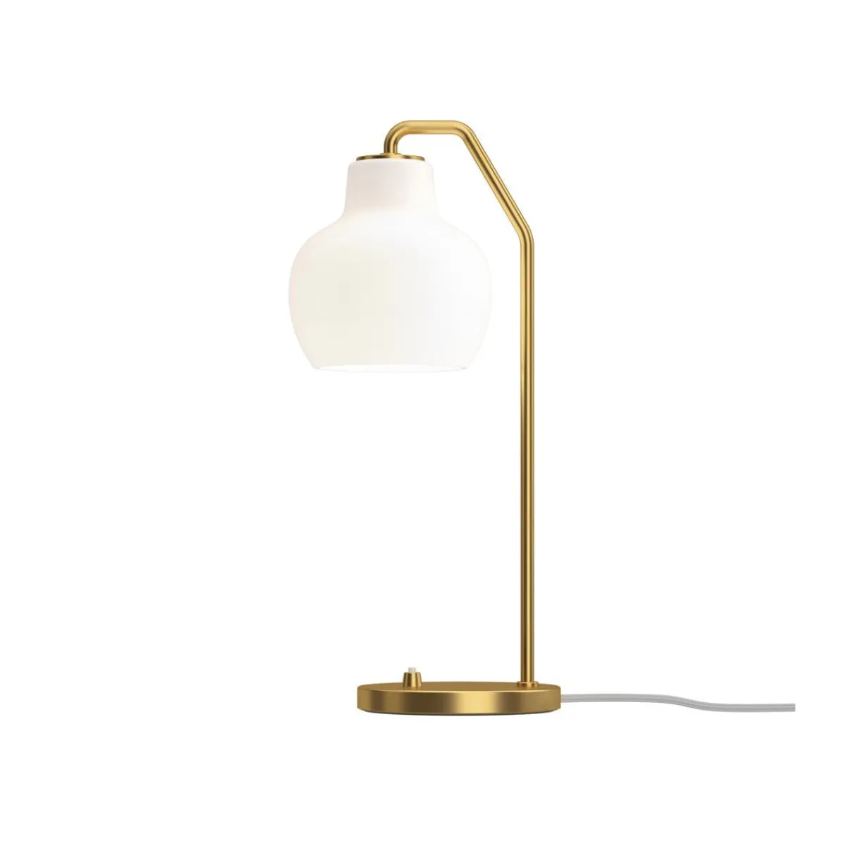 Louis Poulsen>Louis Poulsen VL Ring Crown bordlampe Messing/opal