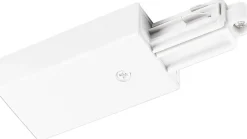 Kjøkkenbelysning Tak|Vox Spotskinner>NorDesign Vox endetilkobling (L) - Pure white