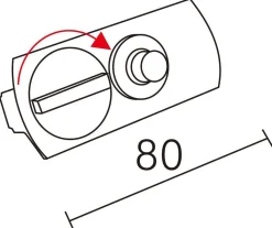 Kjøkkenbelysning Tak|Vox Spotskinner>NorDesign Vox pendeladapter for spotskinne Purewhite