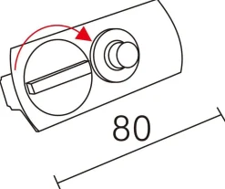 Kjøkkenbelysning Tak|Vox Spotskinner>NorDesign Vox pendeladapter for spotskinne - Svart