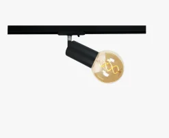 Kjøkkenbelysning Tak|Vox Spotskinner>NorDesign Vox Secco spot E27 - Svart