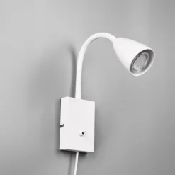 Leselamper>Trio Lighting Wanda vegglampe - Hvit