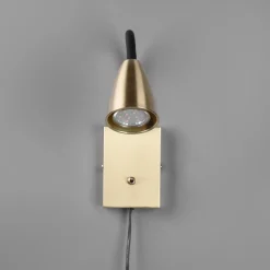 Leselamper>Trio Lighting Wanda vegglampe - Messing