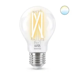 Led-Smartlyspærer|Led-Pærer Smart E27 Sokkel>WiZ E27 Lyspære filament A60 6,7W Wifi - Justerbar fargetemperatur 2700-6500 Kelvin