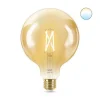 Led-Smartlyspærer|Led-Pærer Smart E27 Sokkel>WiZ E27 Lyspære filament G125 6,7W Wifi - Justerbar fargetemperatur 2000-5000 Kelvin
