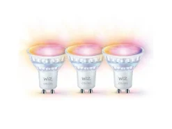 Led-Smartlyspærer|Led-Pærer Gu10 Sokkel>WiZ GU10 Lyspære 4,7W Wifi - Fullfarge 3 pakning