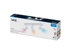 Kjøkkenbelysning Tak|Wiz>WiZ Smart Imageo 3 lys spot 3x5W 2700-6500K RGB Fullfarge Wîfi - Hvit