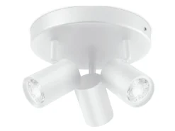 Kjøkkenbelysning Tak|Wiz>WiZ Smart Imageo rund 3 lys spot 3x5W 2700-6500K RGB Fullfarge Wîfi - Hvit
