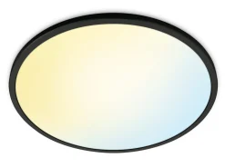 Kjøkkenbelysning Tak|Wiz>WiZ Smart Superslim taklampe 32W 2700-6500K 55 cm Wîfi - Svart