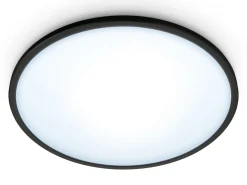 Kjøkkenbelysning Tak|Wiz>WiZ Smart Superslim taklampe 16W 2700-6500K 29,2 cm Wîfi - Svart