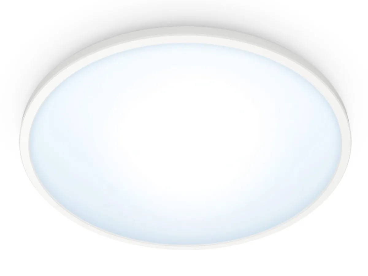 Kjøkkenbelysning Tak|Wiz>WiZ Smart Superslim taklampe 14W 2700-6500K 24,2 cm Wîfi - Hvit