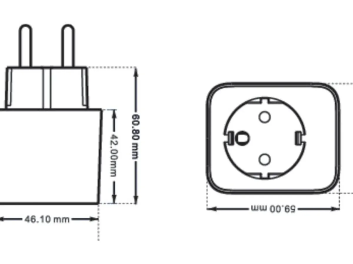 Wiz>WiZ Smartplug m/strømmåler Hvit