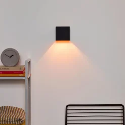 Vegglamper Med Opp/Ned Lys>Lucide Xio square vegglampe opp/ned