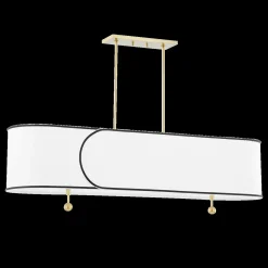 Kjøkkenbelysning Tak|Taklamper / Takplafonder>Hudson Valley Zara taklampe L:128cm