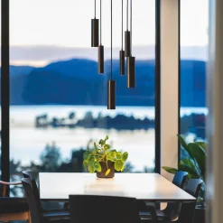 Kjøkkenbelysning Tak|Takpendler>Sg Armaturen As Zip Tube Mini Pendel 17W LED 2700K