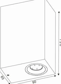 Utelamper Med Opp/Ned Lys><noscript><img width=