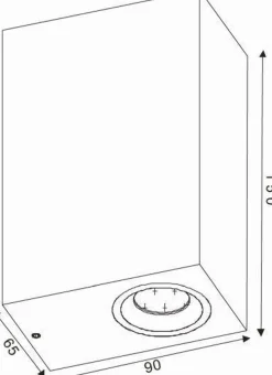 Utelamper Med Opp/Ned Lys><noscript><img width=